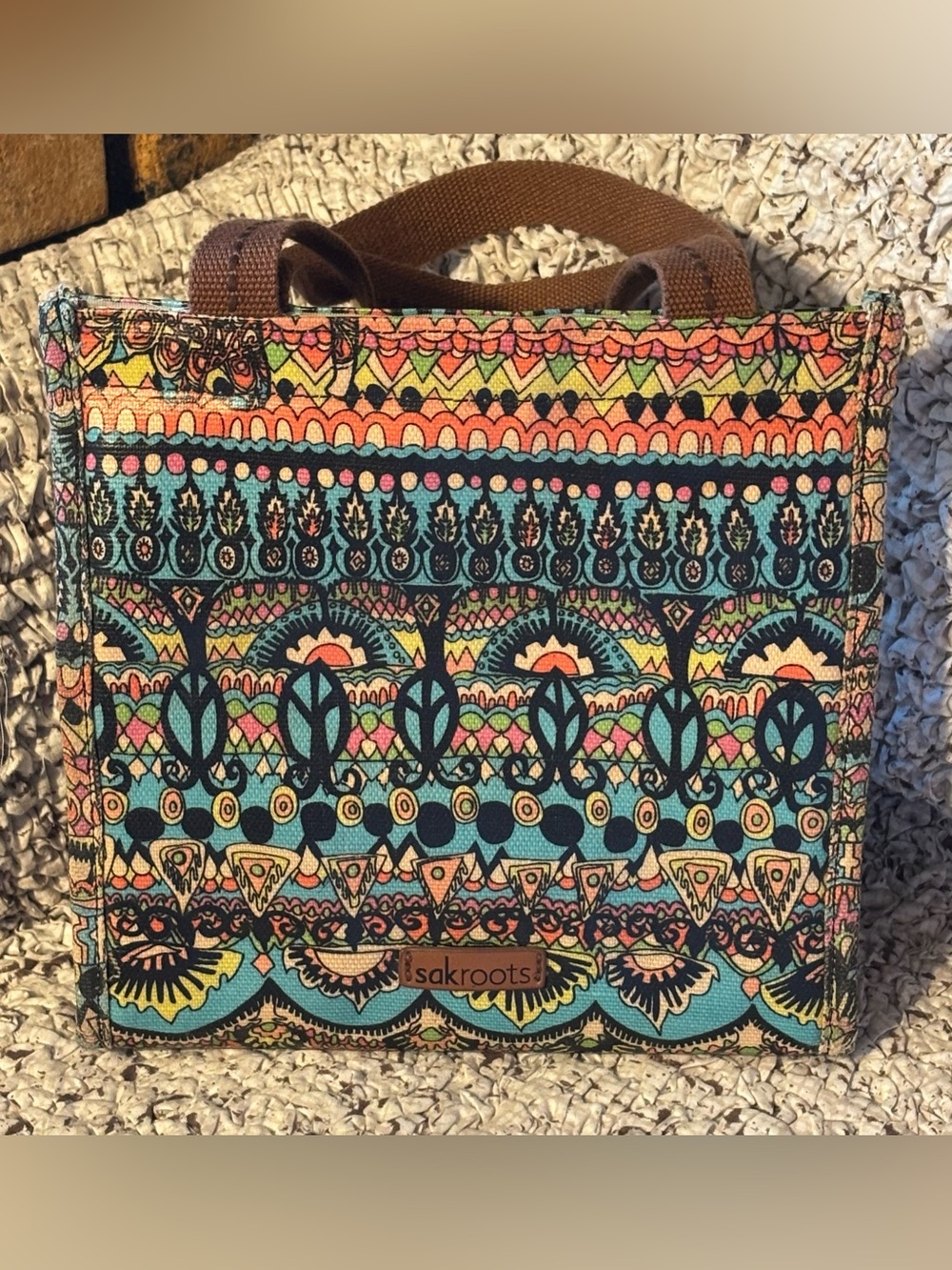 SakRoots - Bohemian - Insulated
Lunch Bag